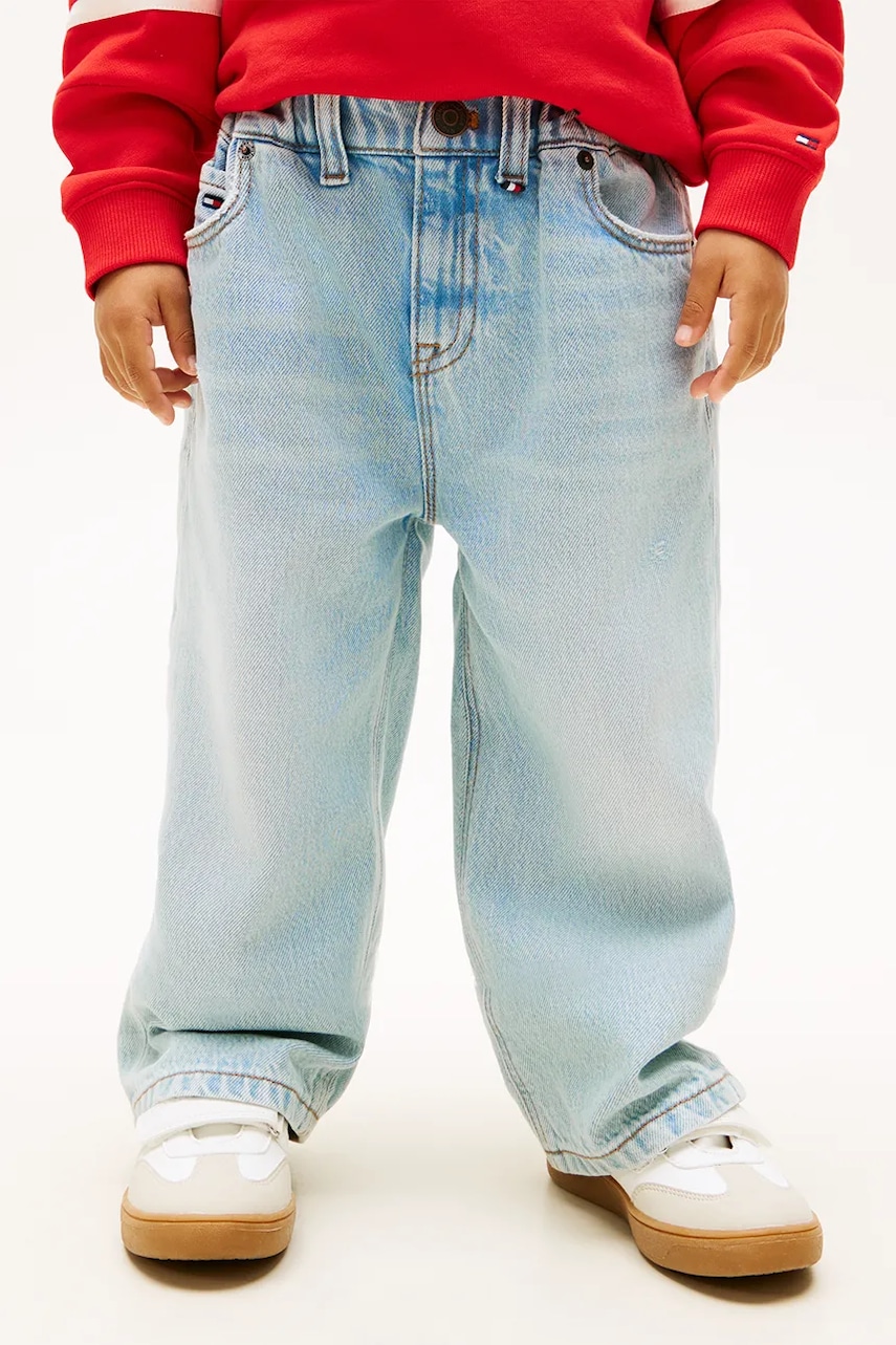 E-shop Tommy Hilfiger wide leg džíny dětské LB WIDE