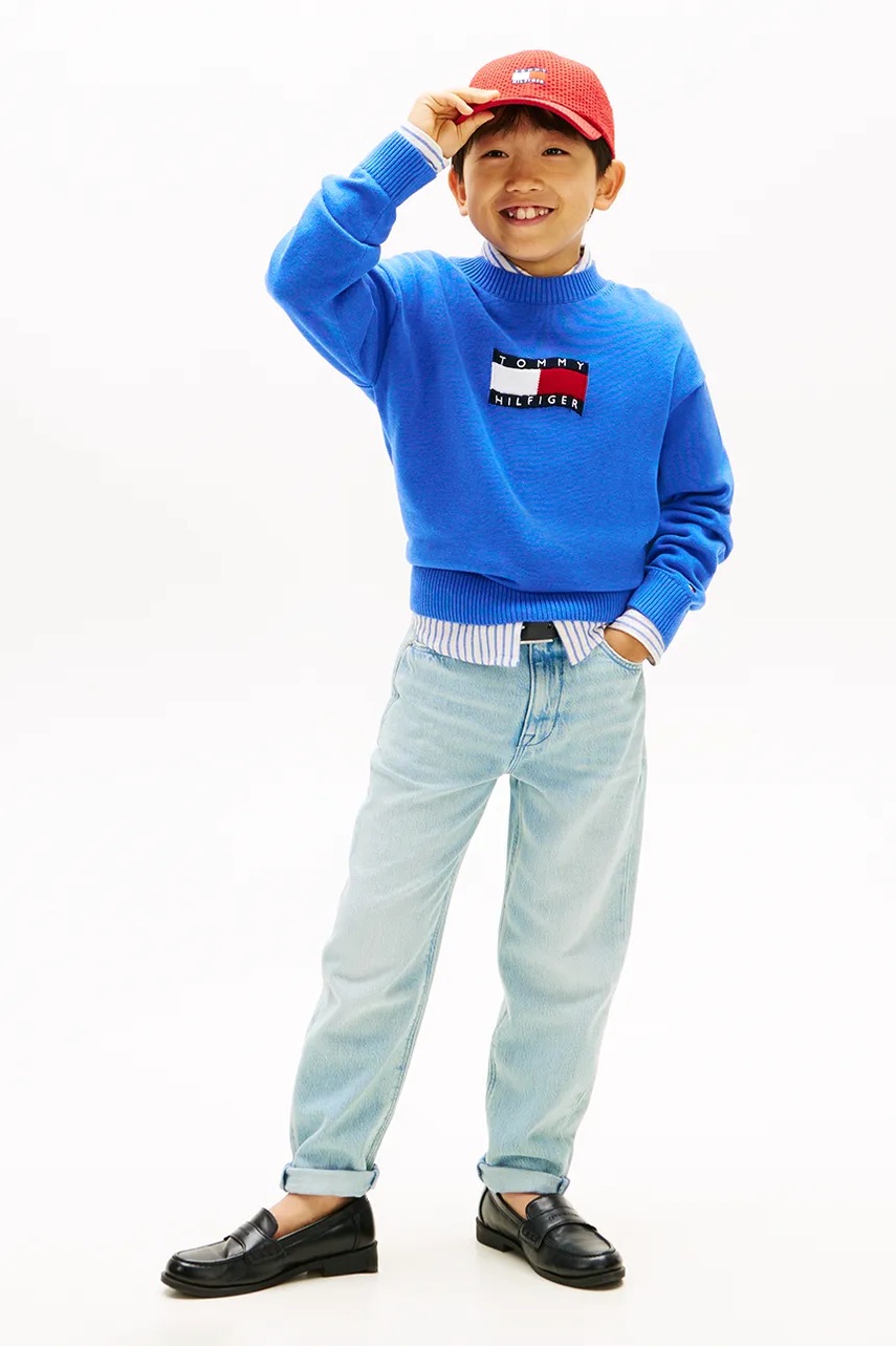 Tommy Hilfiger džíny dětské LB WIDE (obrázek 3)