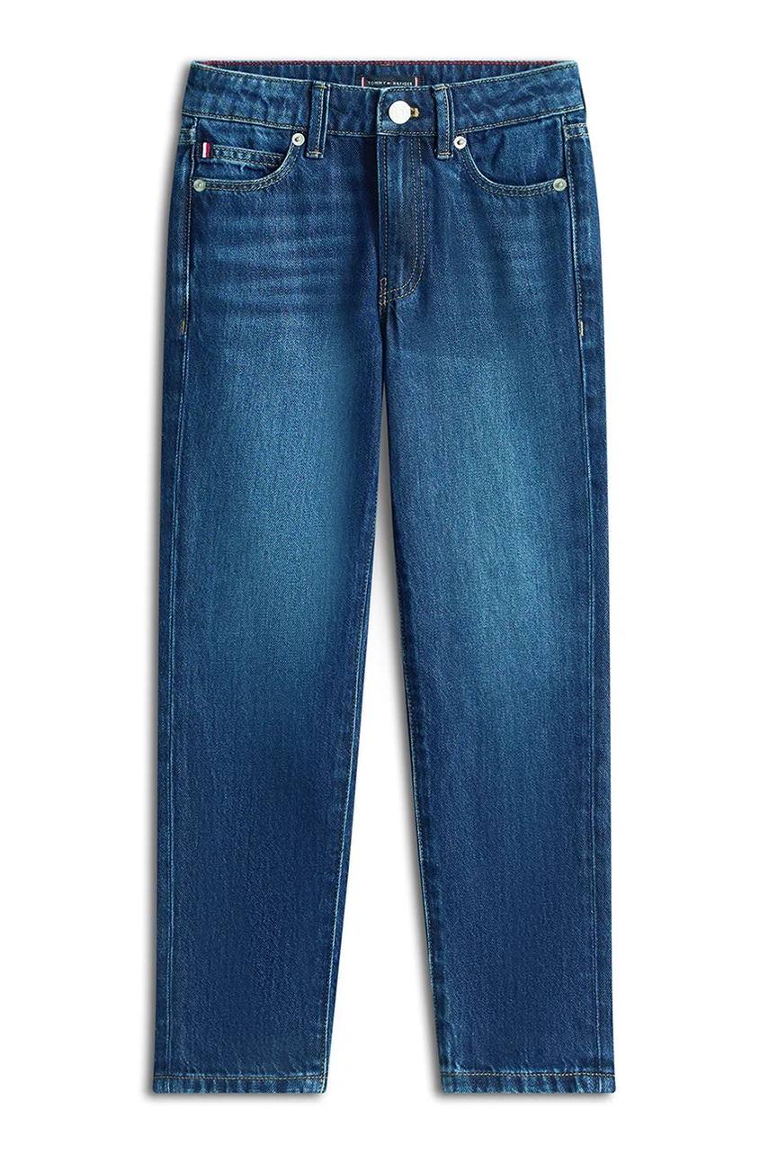 Tommy Hilfiger regular fit džíny dětské STRAIGHT (obrázek 2)