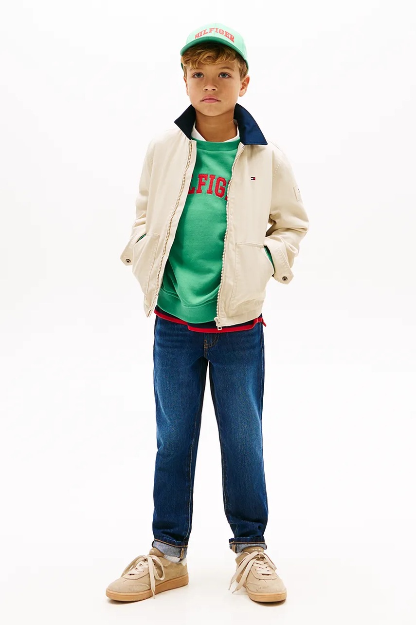Tommy Hilfiger regular fit džíny dětské STRAIGHT (obrázek 3)