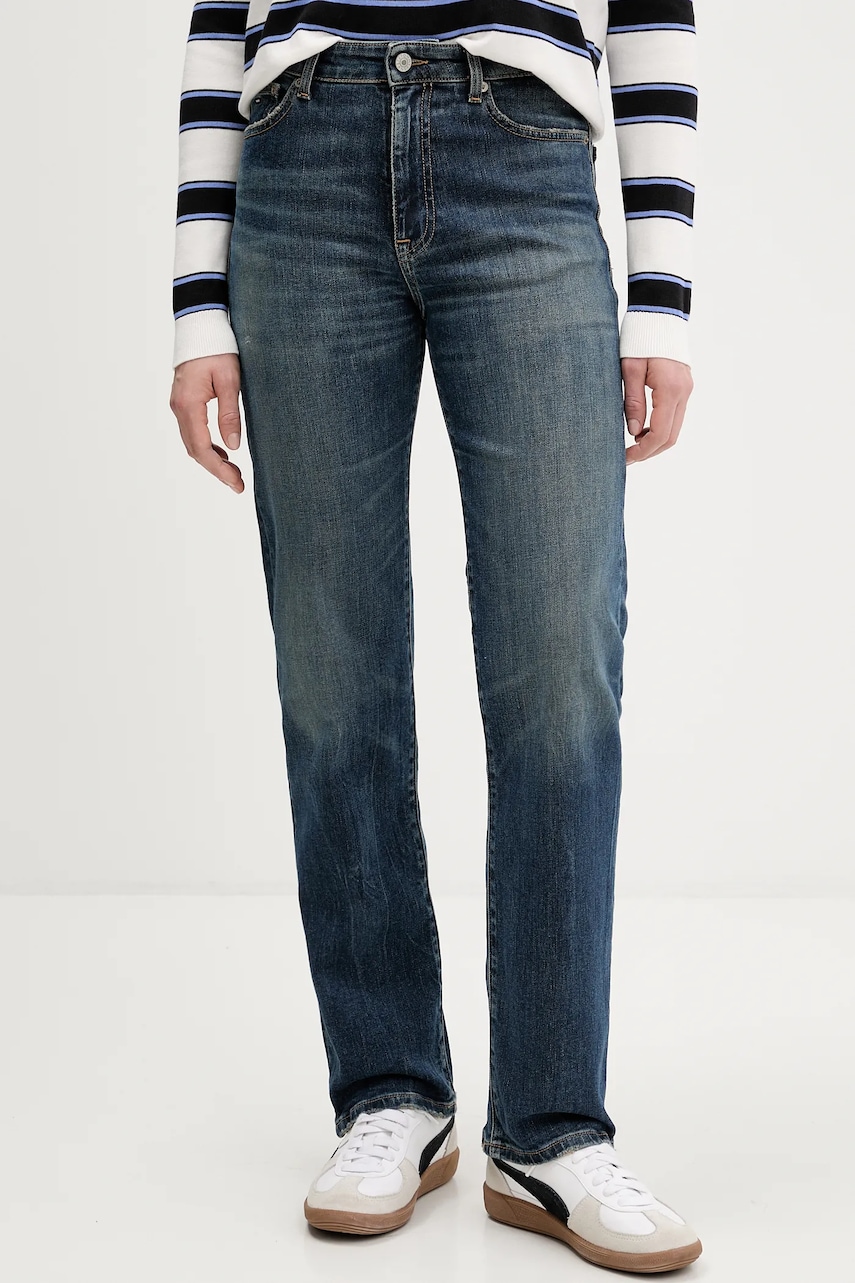 Tommy Jeans blugi culoarea bleumarin, DW0DW22425