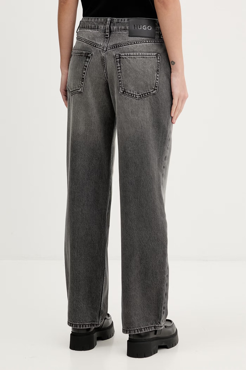 HUGO rovné džíny dámské Gilissi_5 (obrázek 3)