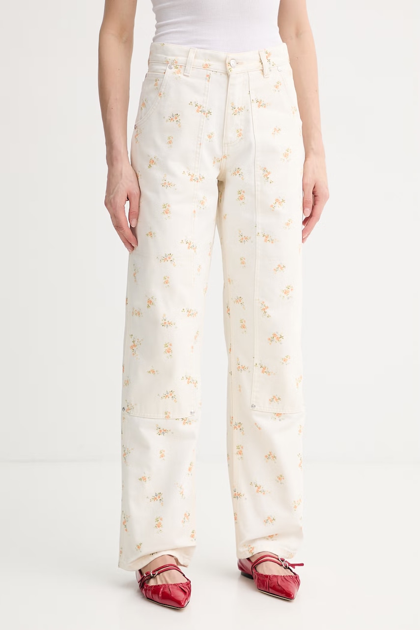 MSGM blugi relaxed fit pentru femei