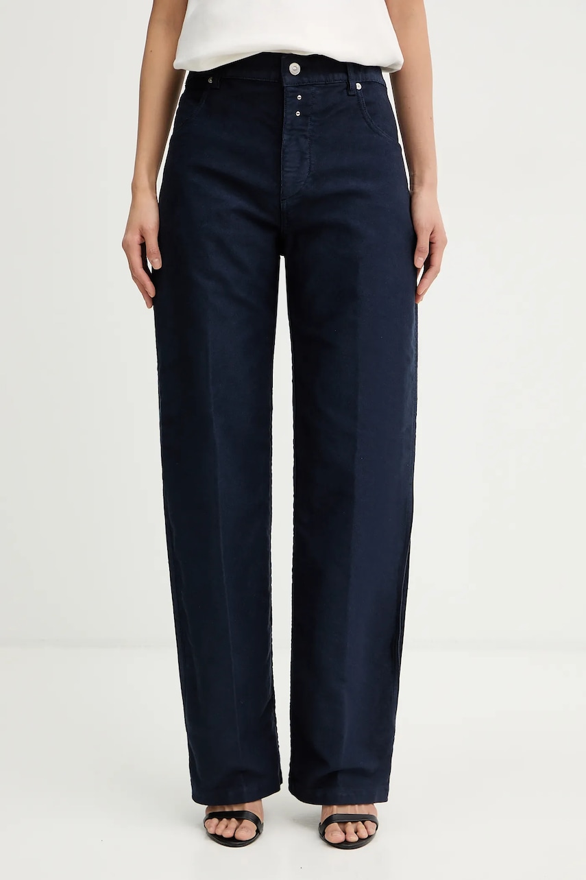 Victoria Beckham pantaloni de bumbac