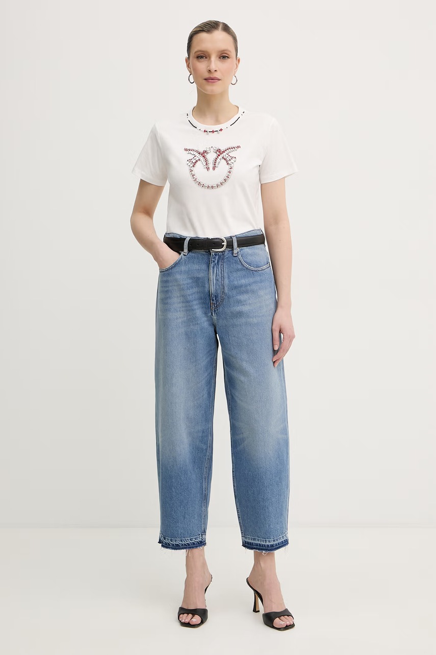 Pinko τζιν relaxed fit γυναικεία