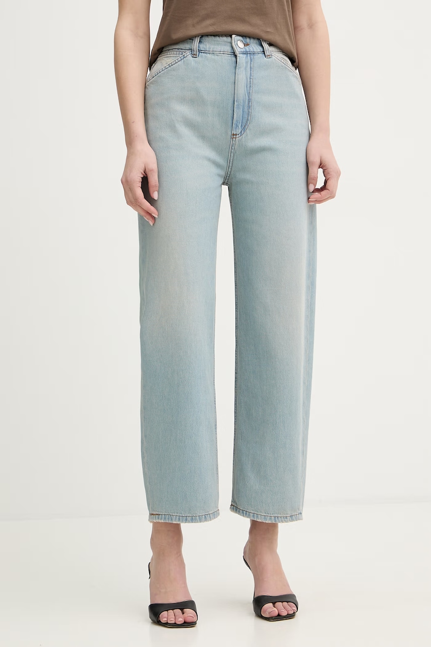 Marella jeansy MOM1 damskie high waist 2613181054200