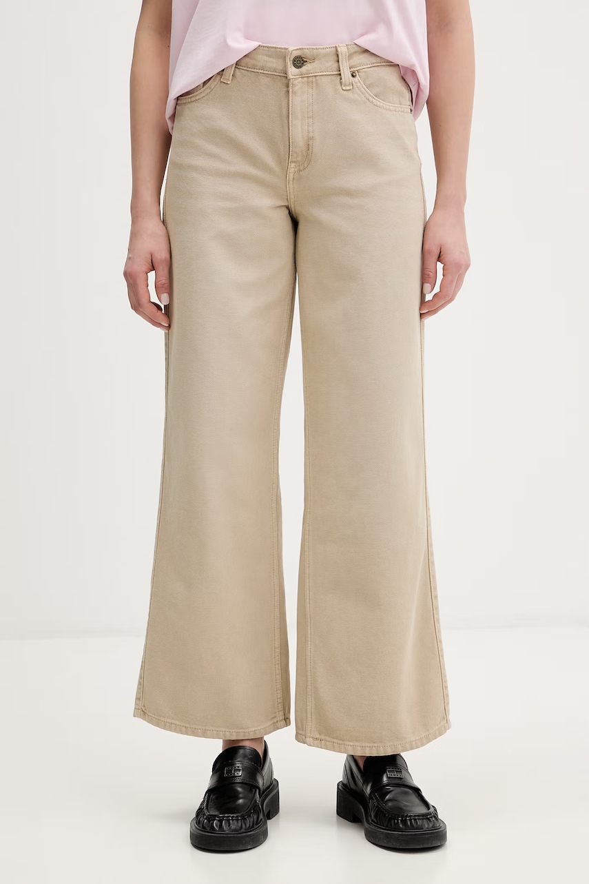 Guess Jeans τζιν φαρδιάς γραμμής γυναικεία