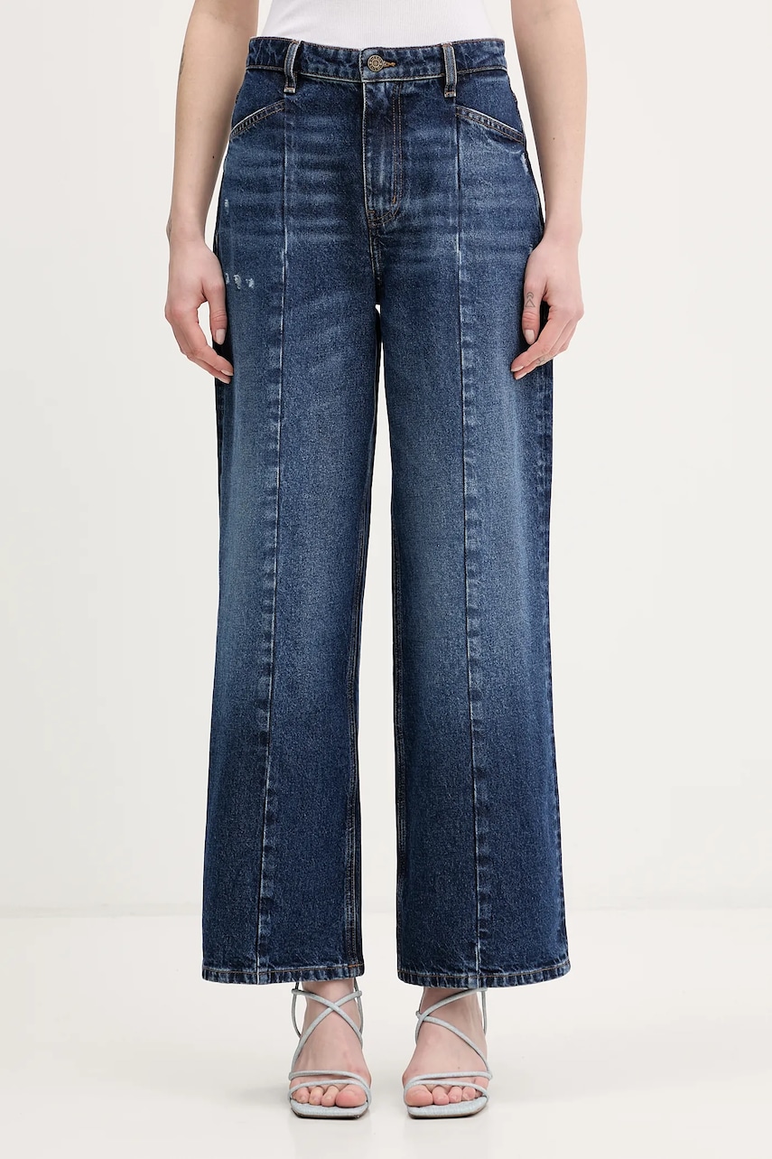Γυναικεία παντελόνια τζιν wide leg guess jeans σε πολύχρωμο - αλλα χρωματα
