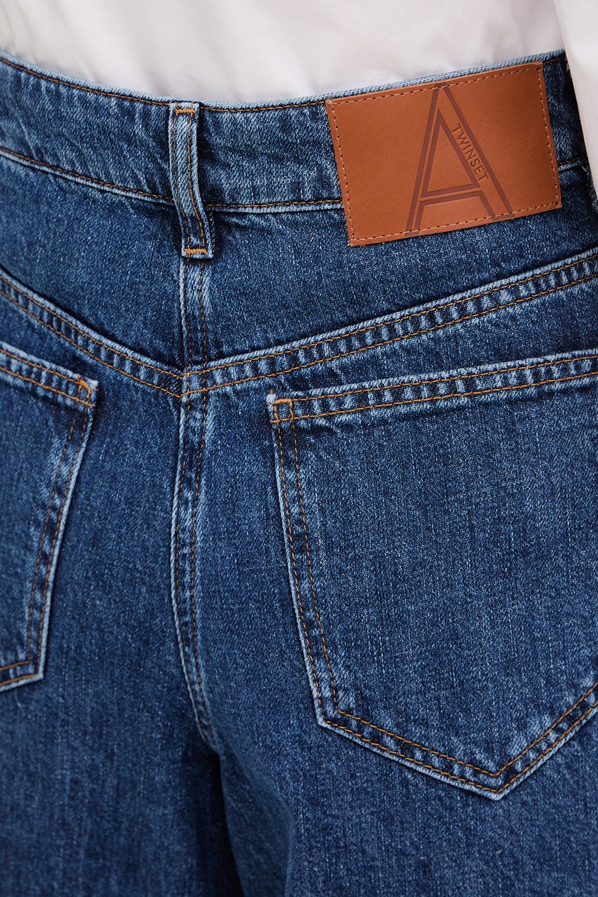 Twinset Twinset Τζιν παντελόνι Twinset - 4