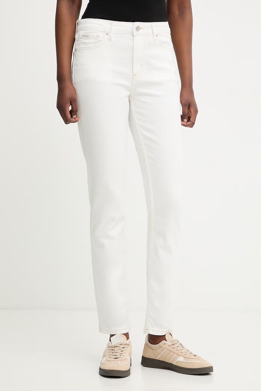 Γυναικεία παντελόνια τζιν guess jeans σε λευκο