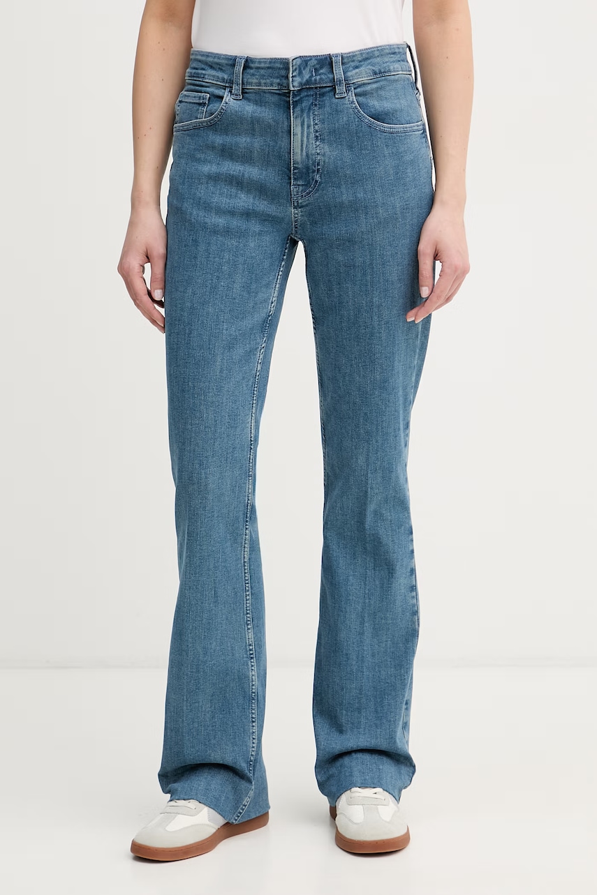 Levně United Colors of Benetton bootcut džíny dámské