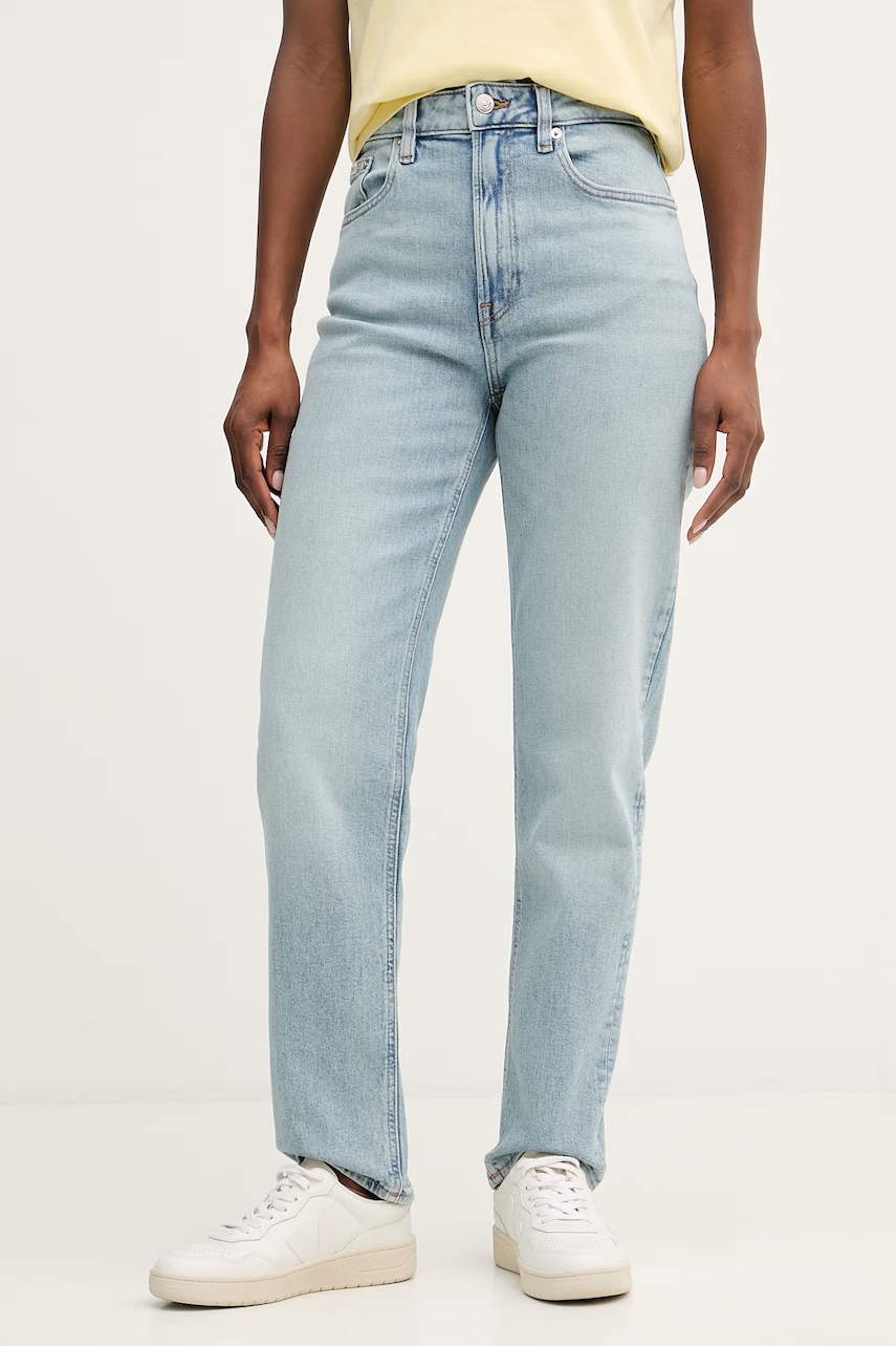 Calvin Klein Jeans blugi mom fit pentru femei
