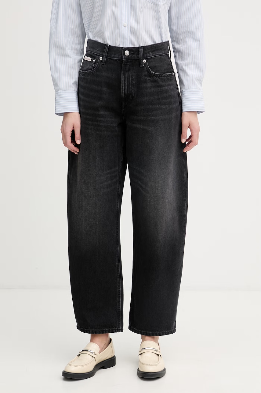 Calvin Klein Jeans blugi relaxed fit pentru femei