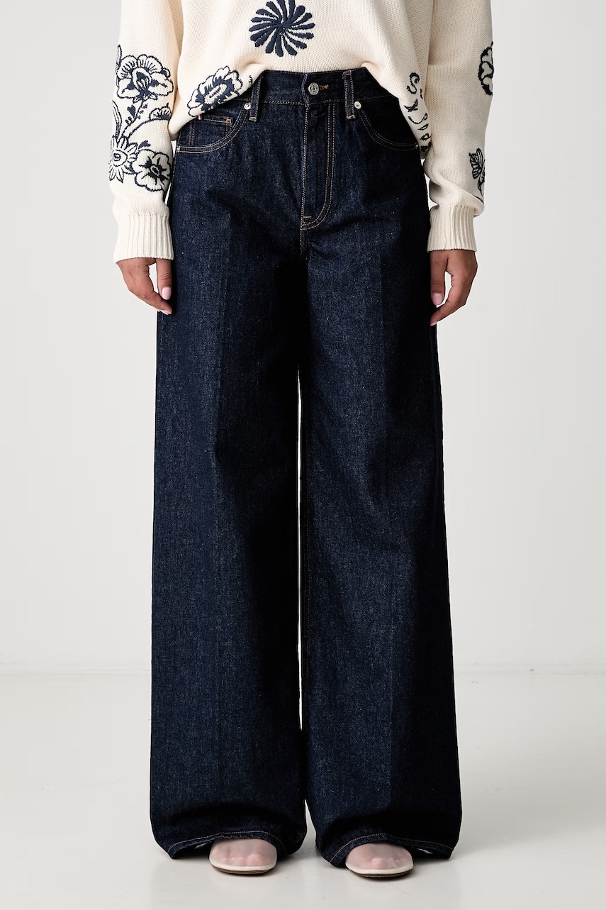 Tommy Hilfiger jeansy wide leg damskie