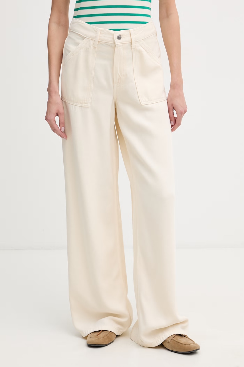Levně Tommy Hilfiger wide leg džíny dámské