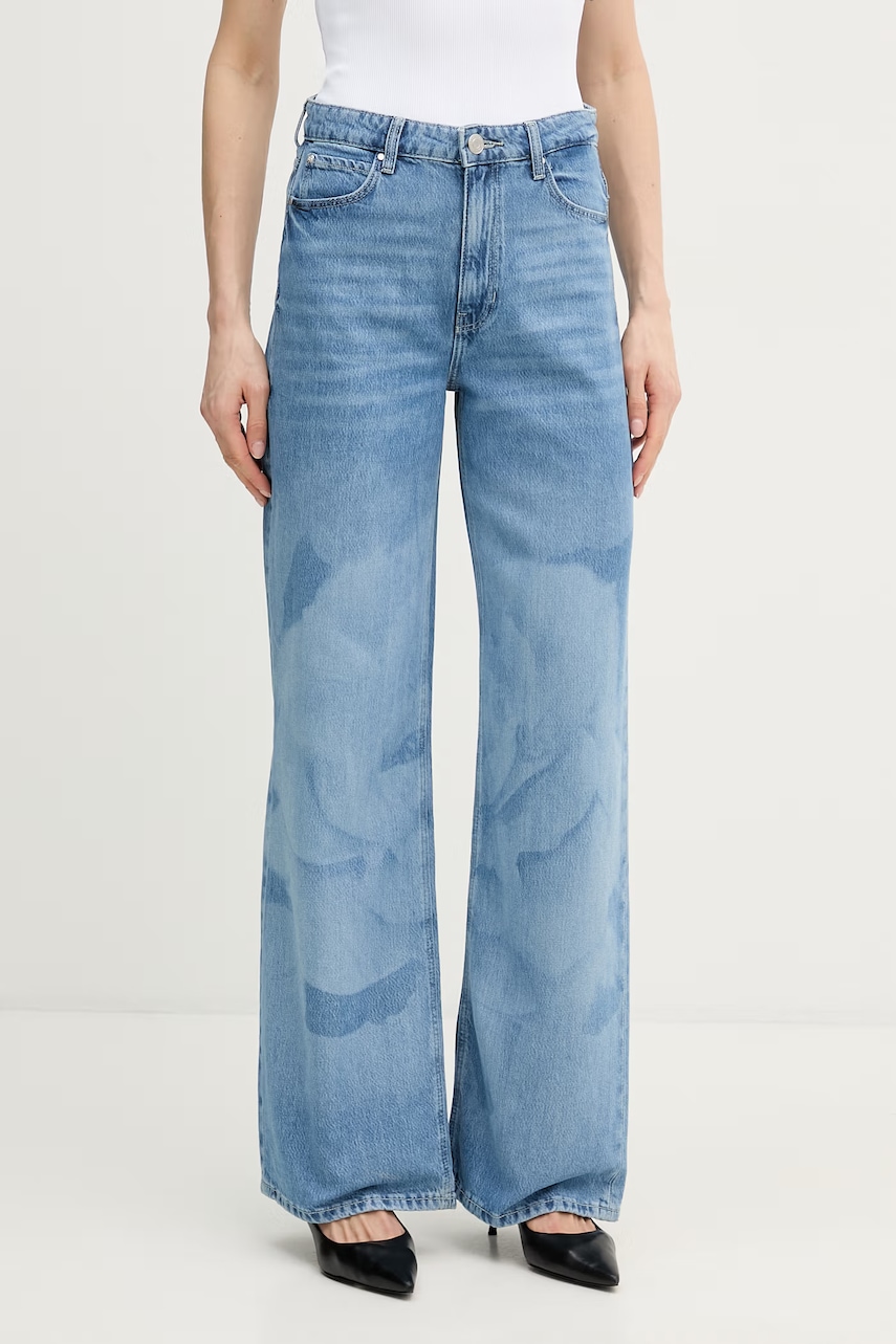 Guess Τζιν wide leg Γυναικεία