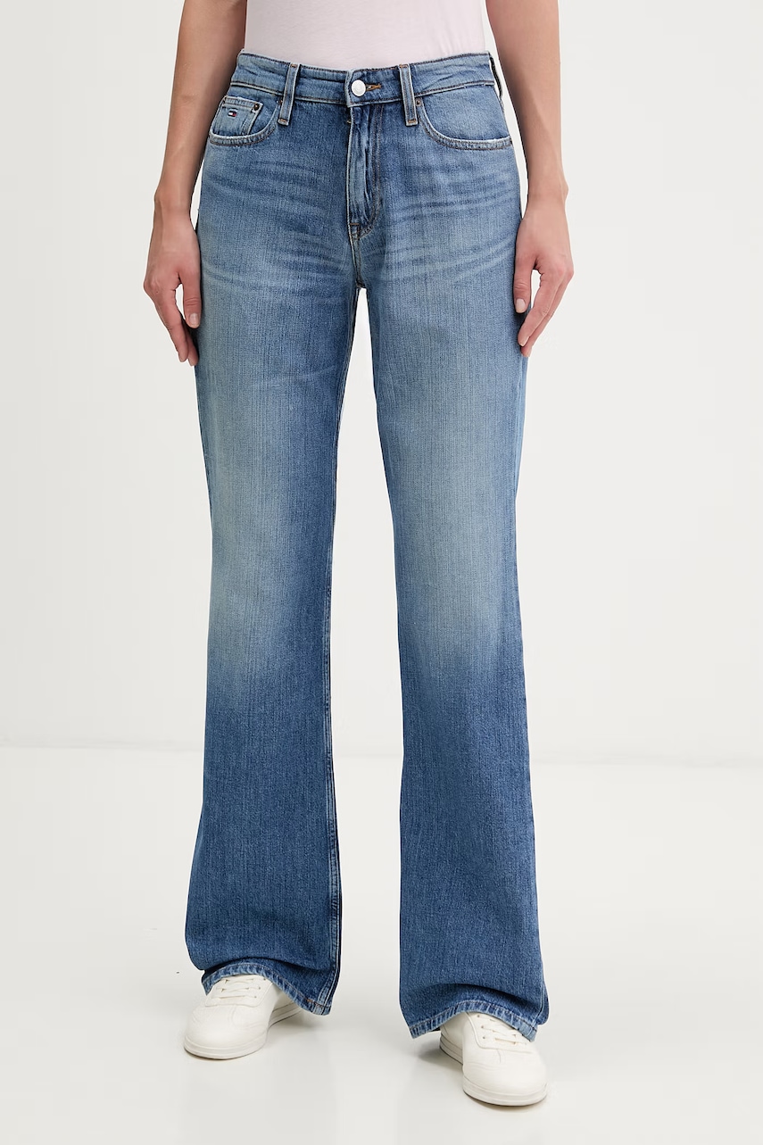 Tommy Jeans blugi bootcut pentru femei