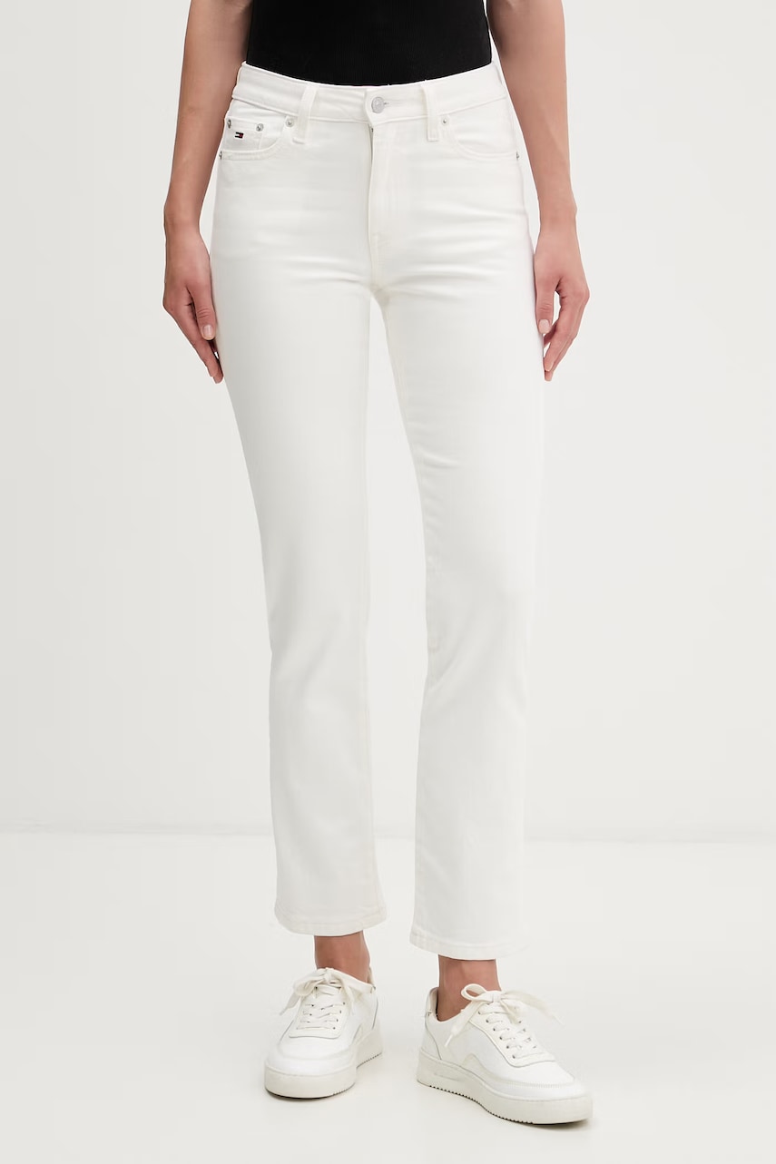 Tommy Jeans blugi slim fit pentru femei