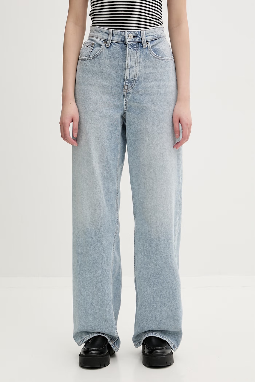 Tommy Jeans wide leg γυναικεία DW0DW23027 μπλε 25/28,31/30,30/32,25/32,26/32,27/32,31/32,26/30,28/30,27/30,29/30,29/32,28/32,30/30,25/30,26/28,28/2