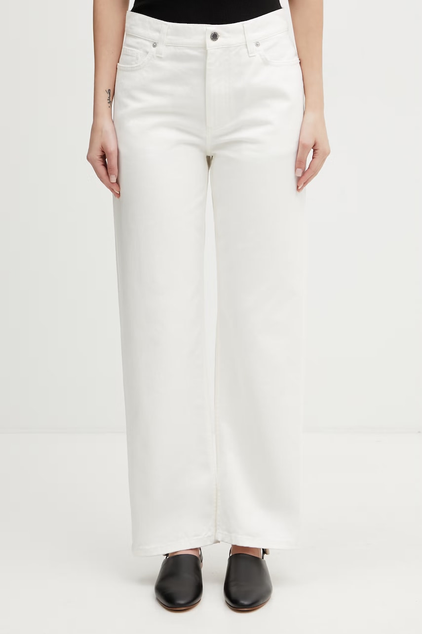 Maison Kitsuné jeansy straight damskie