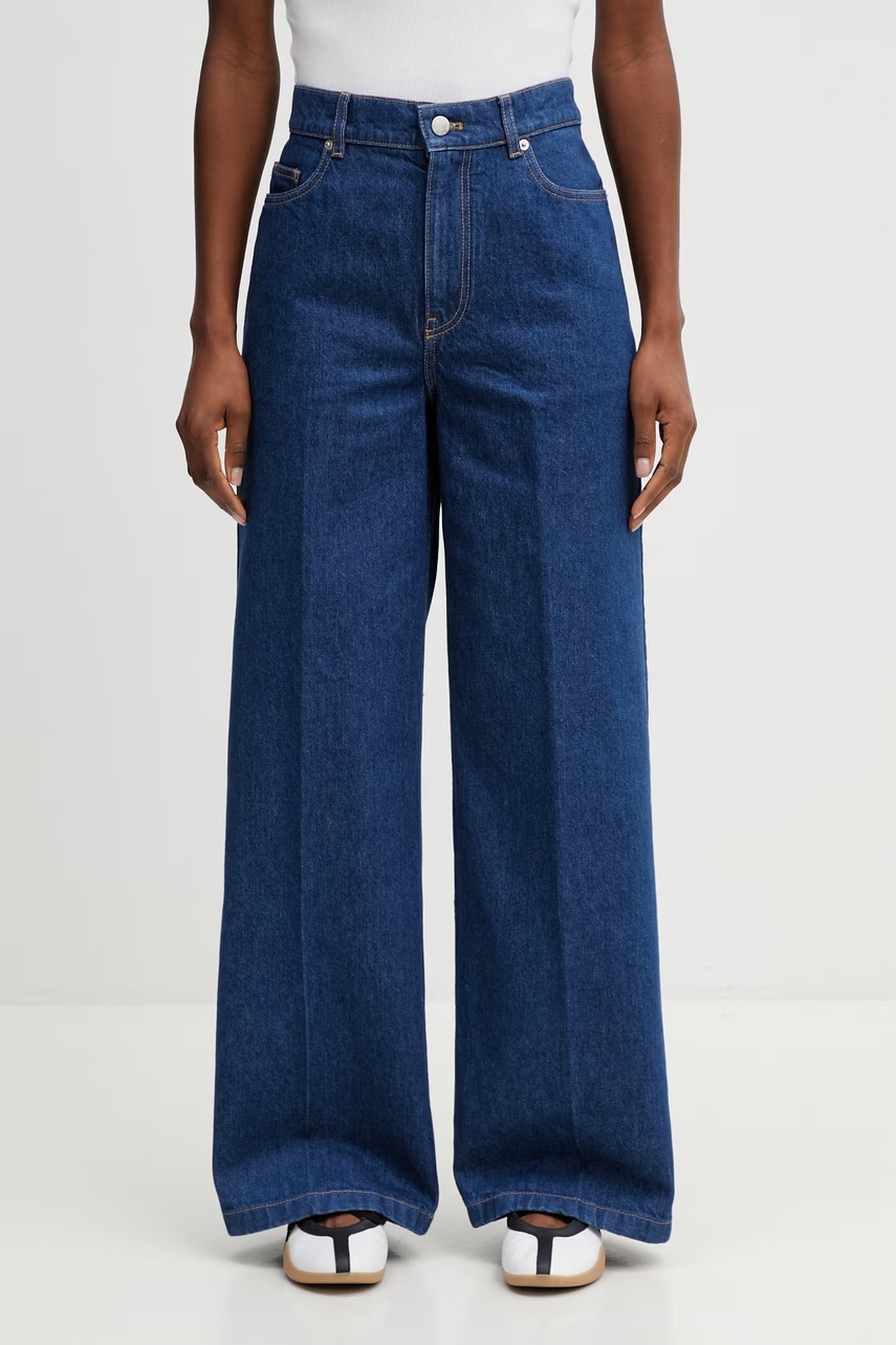 Maison Kitsuné blugi relaxed fit pentru femei