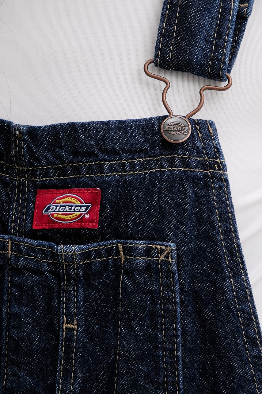 Dickies σαλοπέτα ντένιμ γυναικεία φωτογραφία