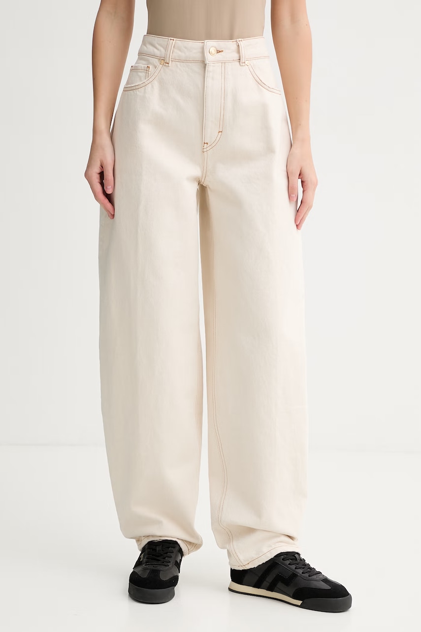 HUGO blugi tapered de damă Gimine_5