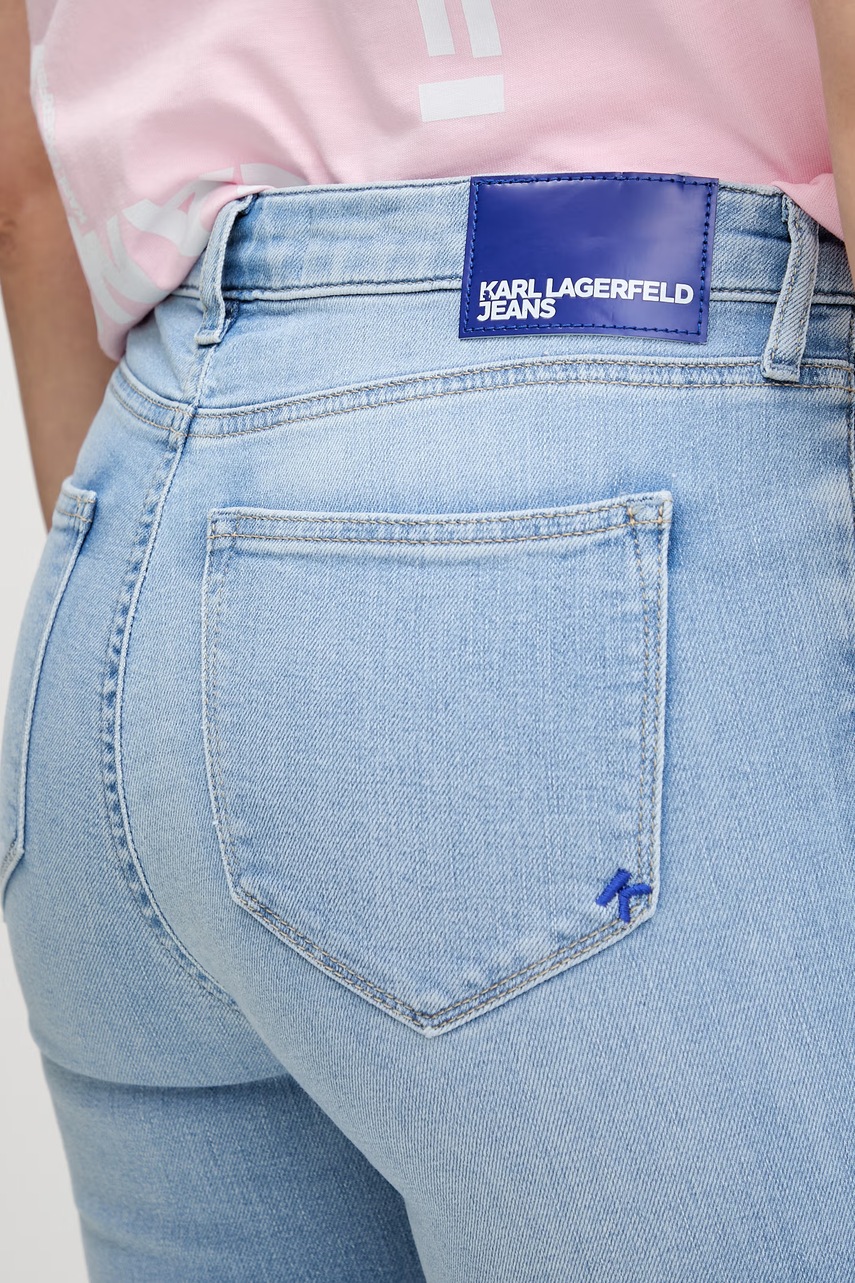 Karl Lagerfeld Jeans skinny džíny dámské (obrázek 4)