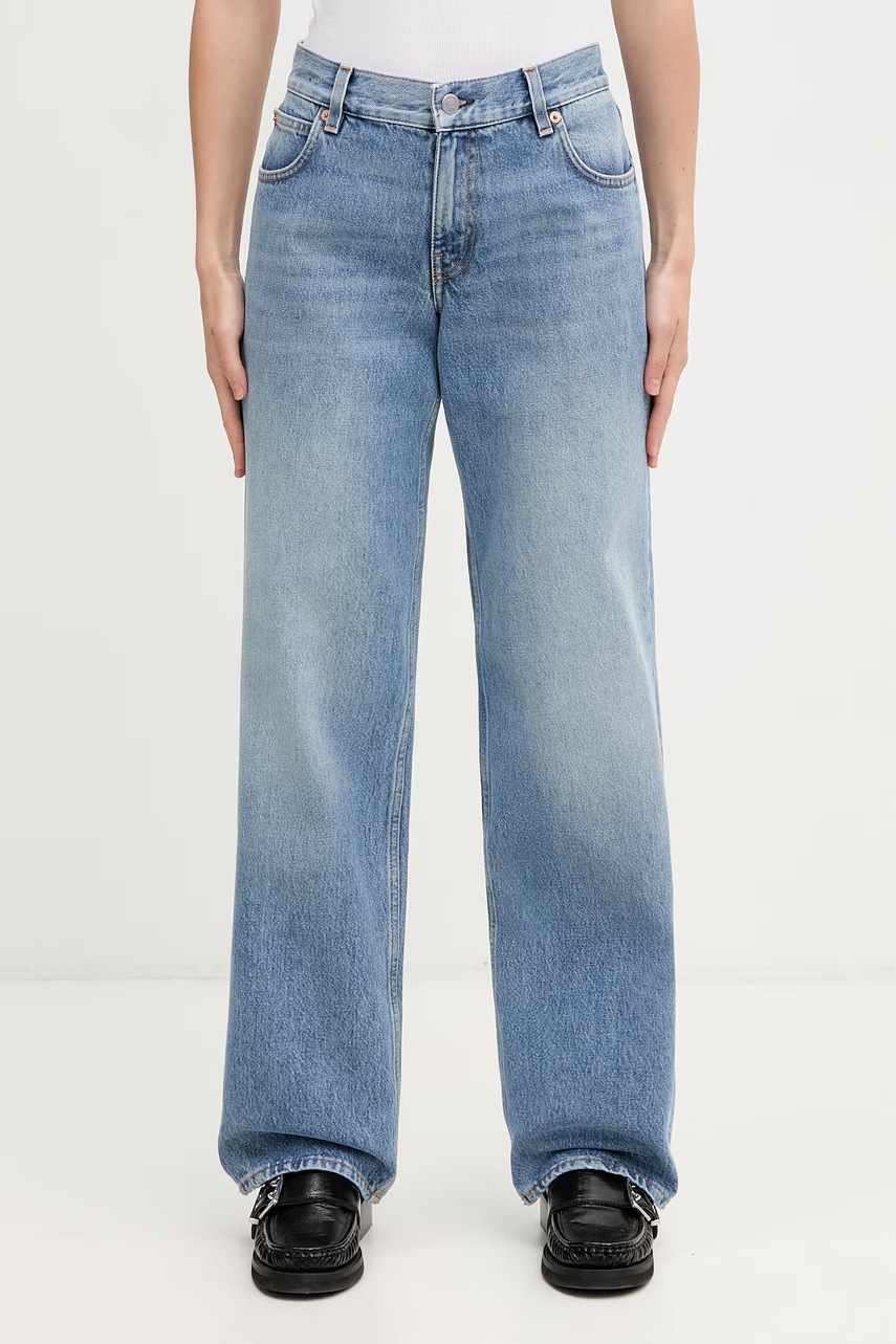 Sporty & Rich blugi straight pentru femei