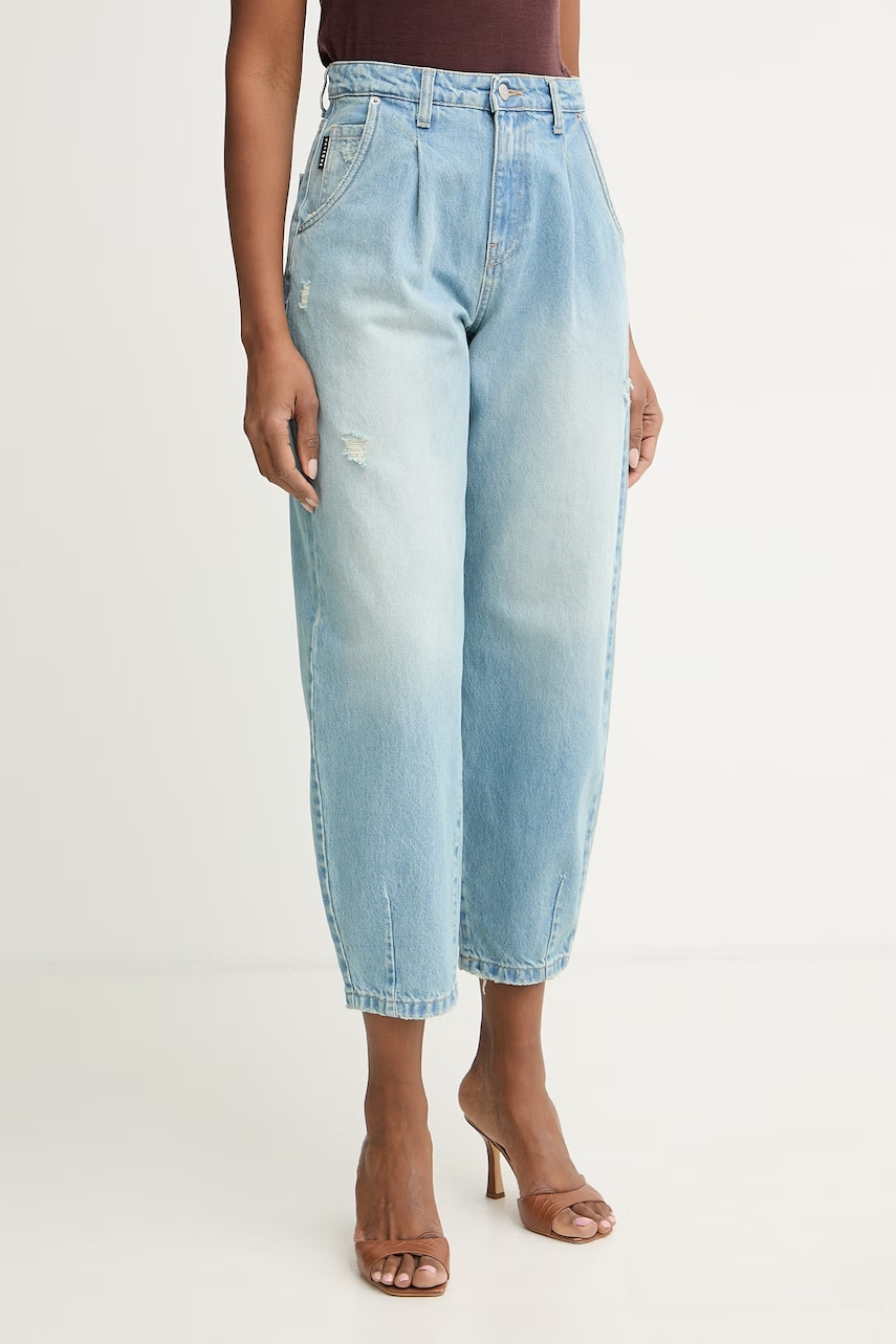 Haveone blugi relaxed fit pentru femei