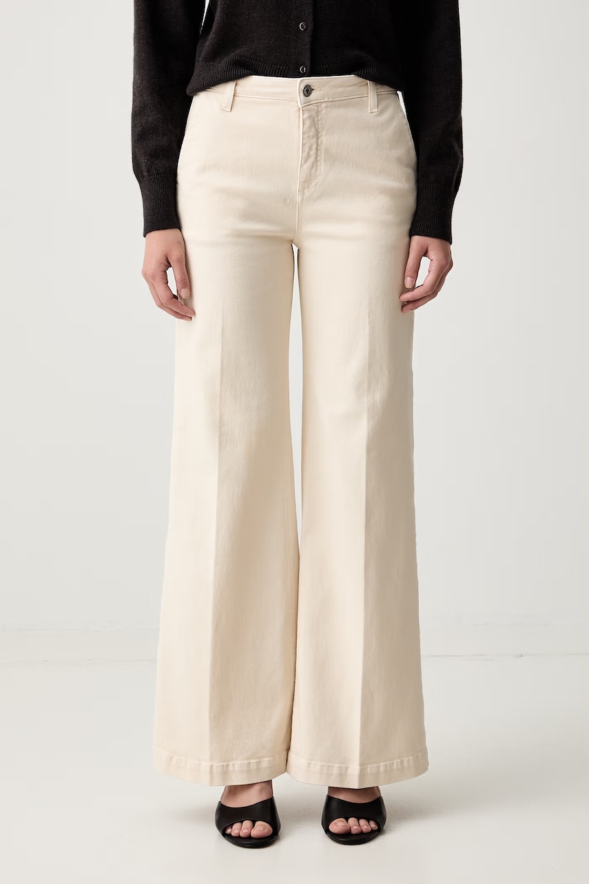 ViCOLO blugi wide leg pentru femei