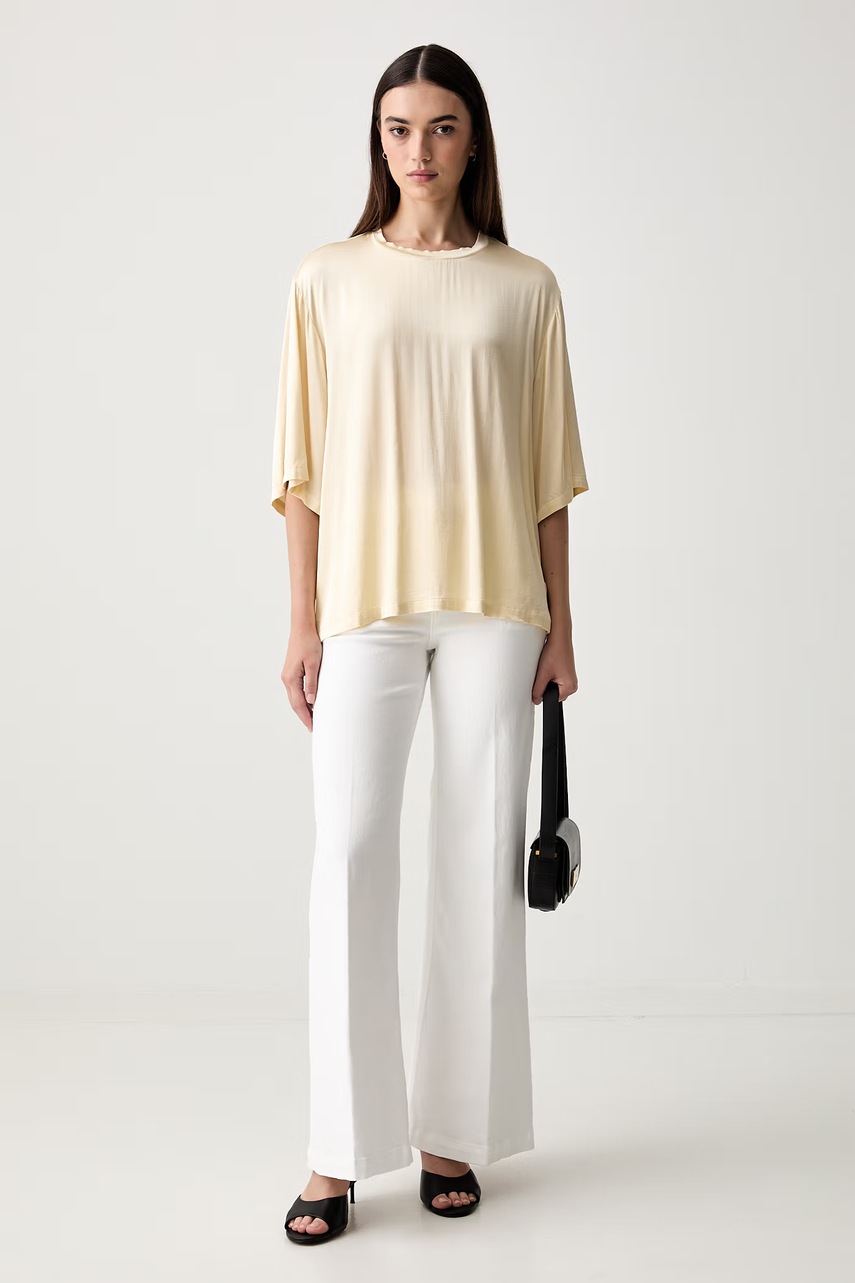 ViCOLO τζιν wide leg γυναικεία
