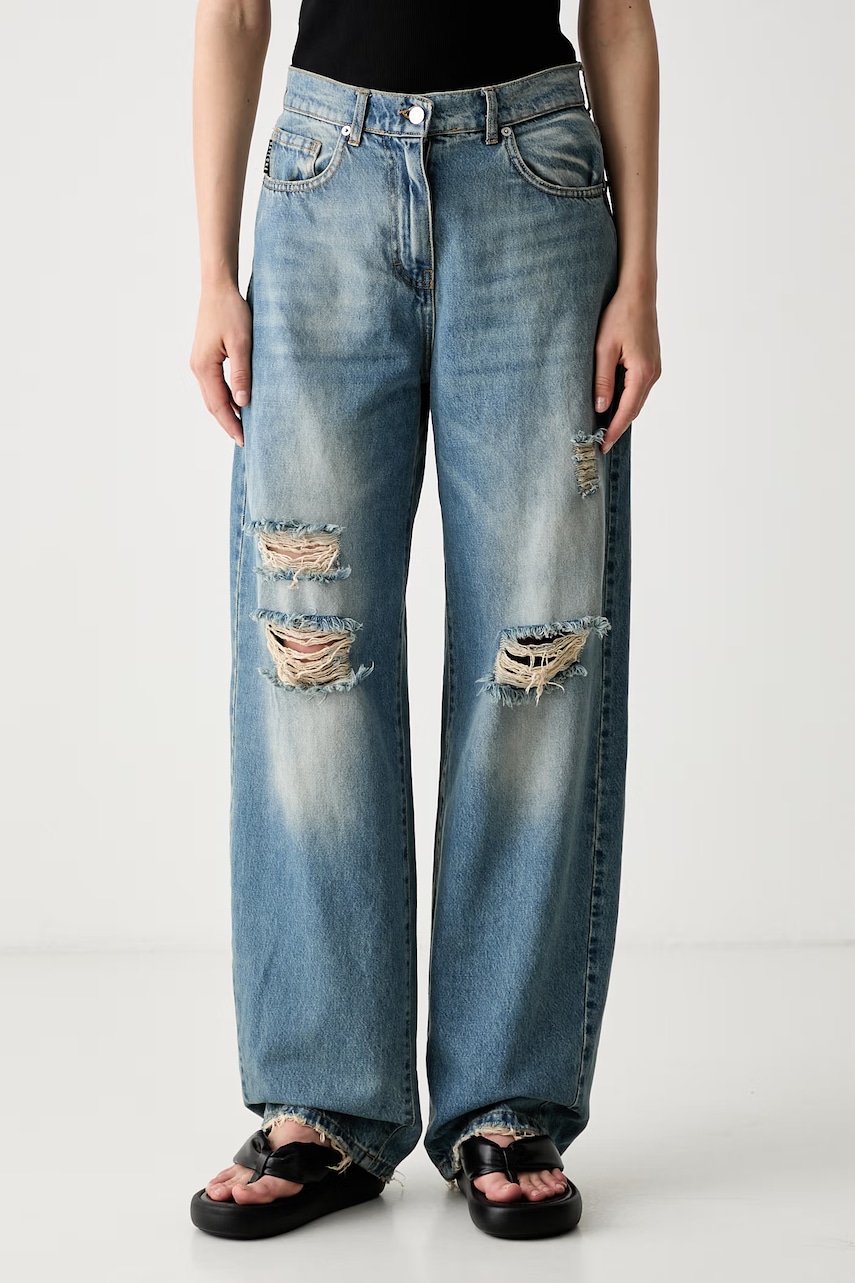 Haveone blugi relaxed fit pentru femei