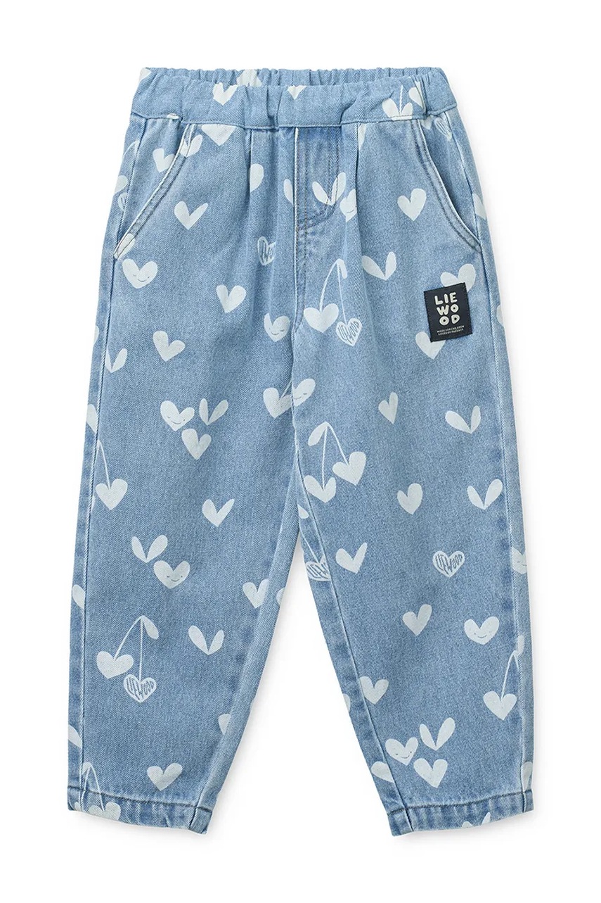 Дитячі джинси Liewood Borris Printed Denim Pants