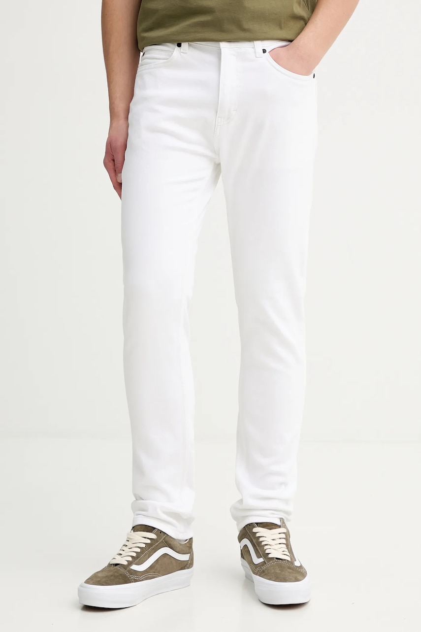 Ανδρικά τζιν (jeans) slim fit σε λευκο