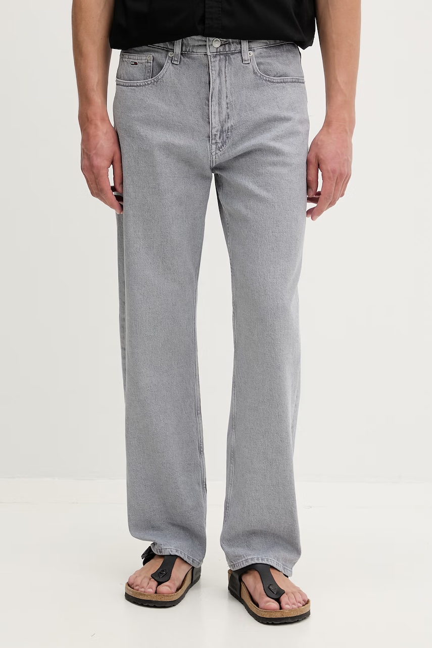 Tommy Jeans blugi straight pentru bărbați