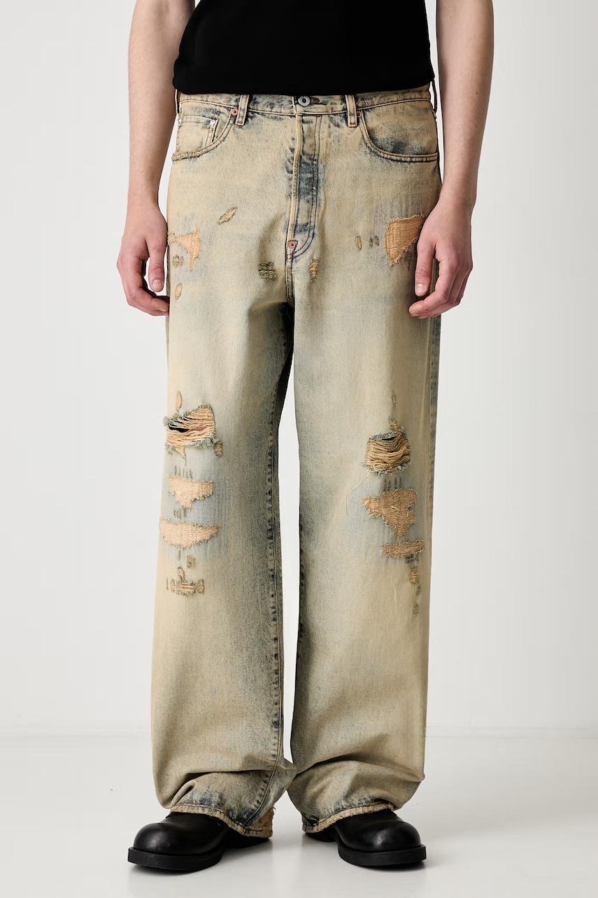 Kenzo Pants jeansy relaxed fit męskie