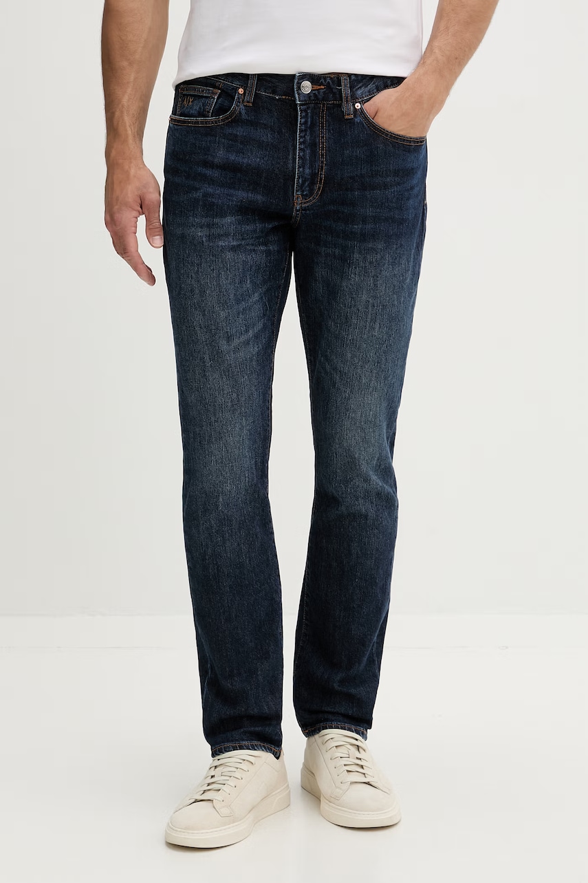Armani Exchange blugi slim fit pentru bărbați