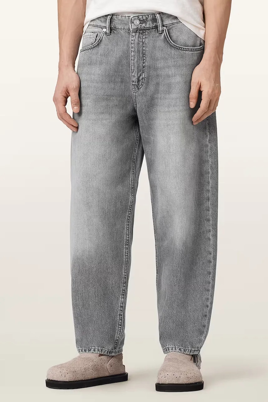 AllSaints jeansy barrel męskie CURVE
