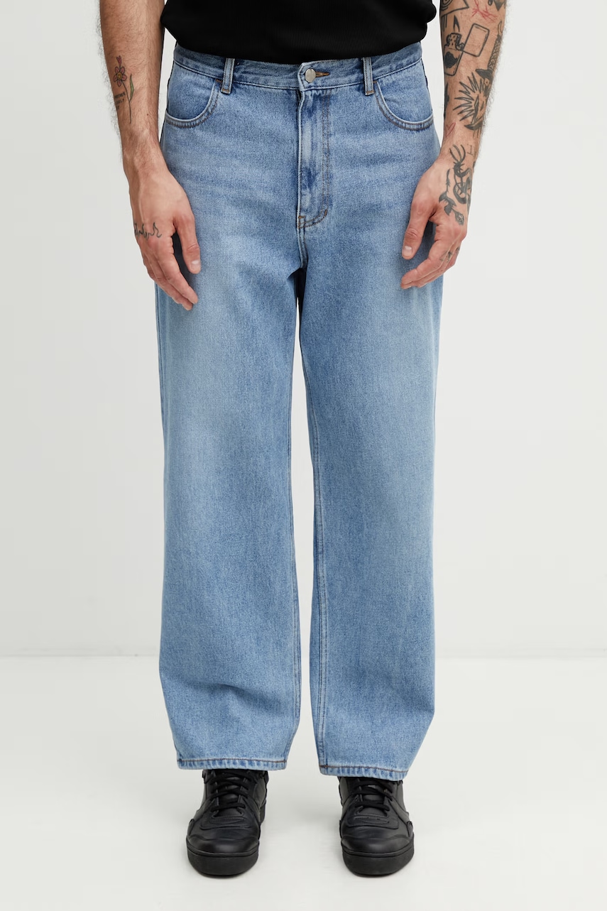 Ader Error jeansy relaxed fit męskie