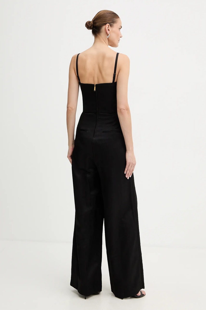 Overal s přídavkem lnu Karl Lagerfeld TAILORED JUMPSUIT (obrázek 3)