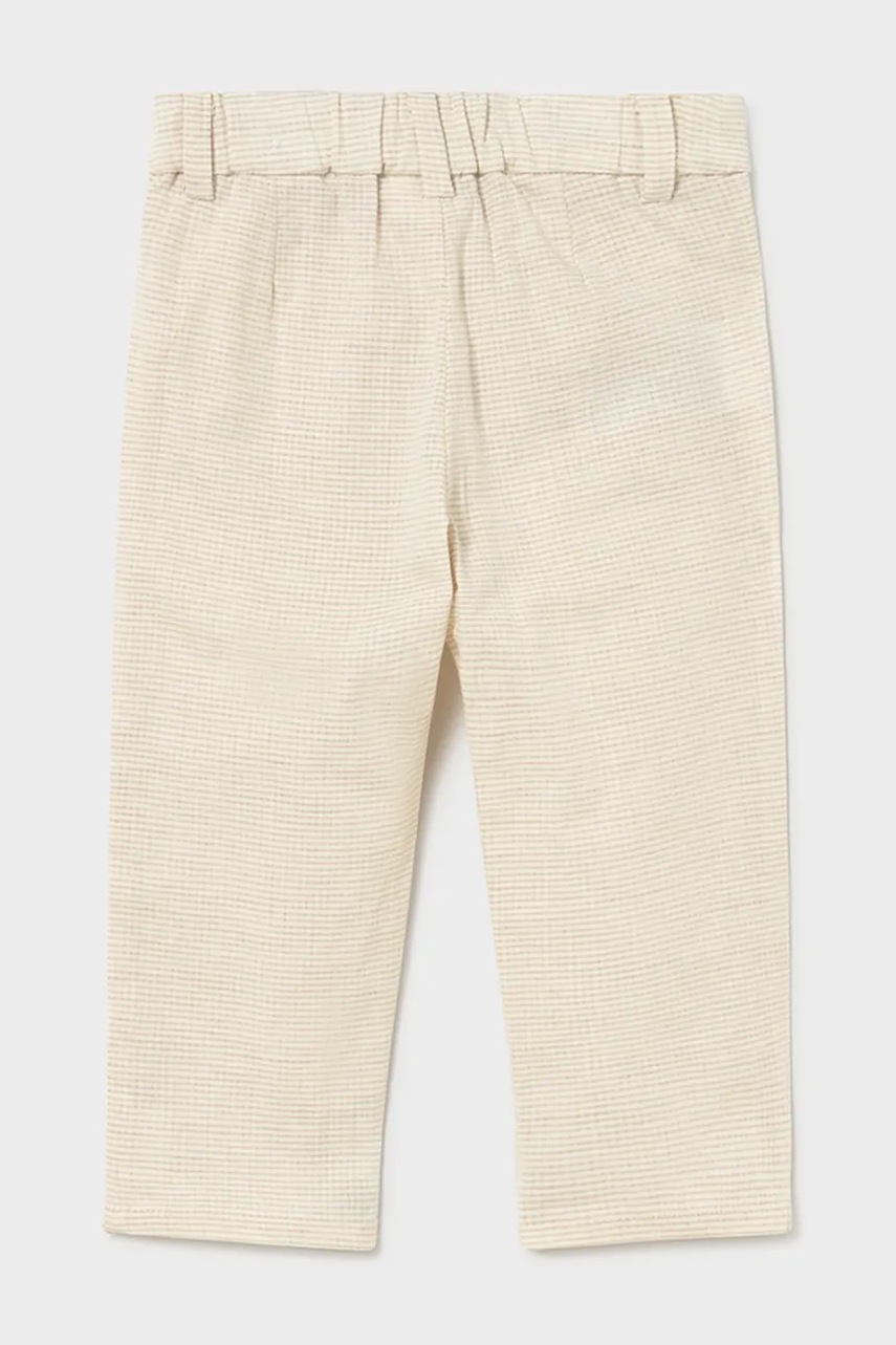 Детские брюки с примесью льна Mayoral