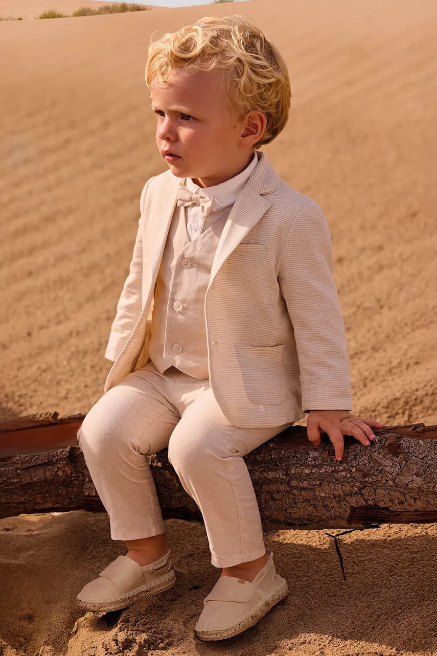 Mayoral pantaloni cu amestec de in pentru copii