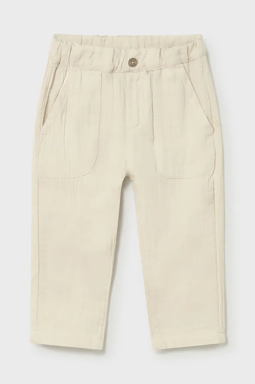 Mayoral pantaloni din bumbac pentru bebeluși