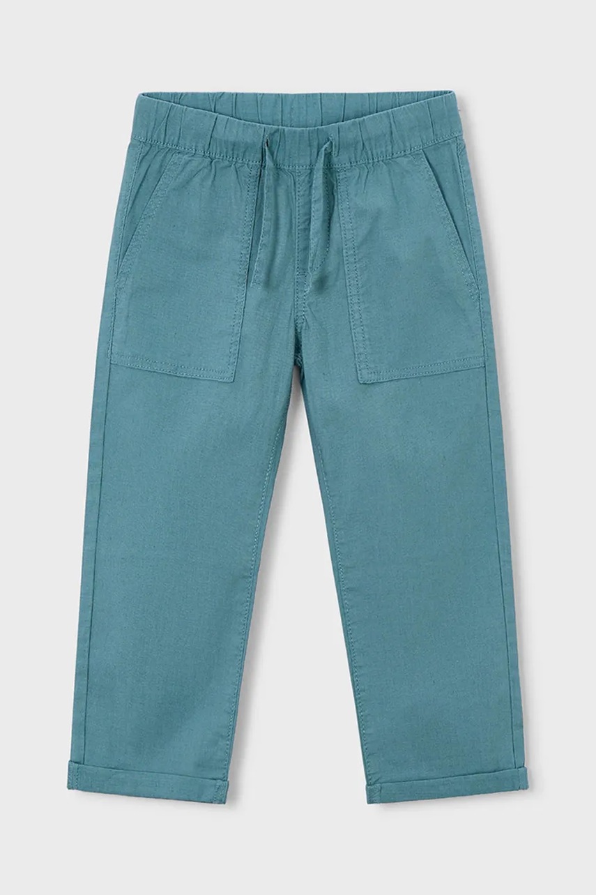 Παιδικό παντελόνι με λινό Mayoral φωτογραφία