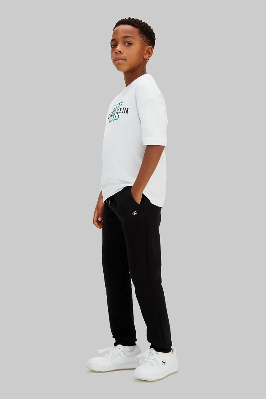 Calvin Klein Jeans παντελόνι επίσημο Παιδικό με βαμβάκι