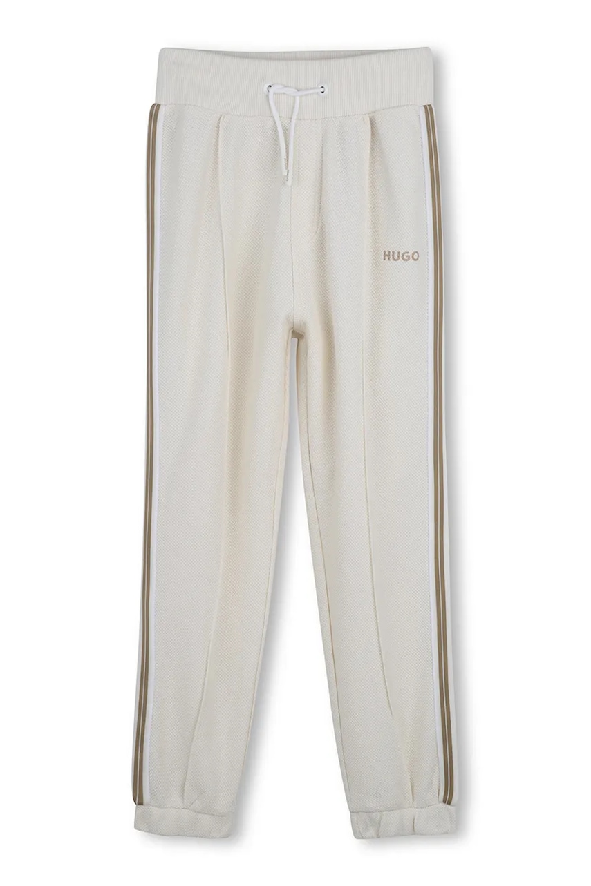 HUGO pantaloni de trening pentru copii, din bumbac