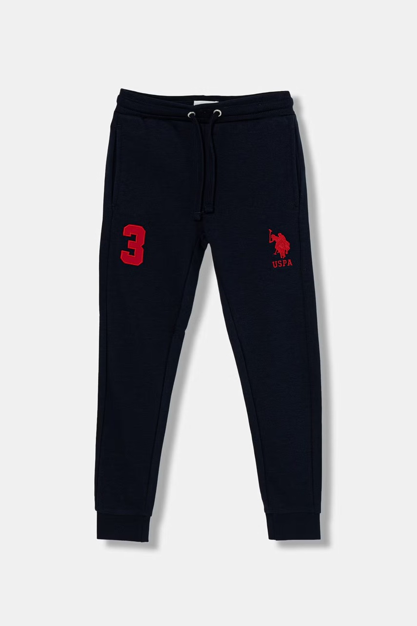 U.S. Polo Assn. nohavice jogger detské s bavlnou
