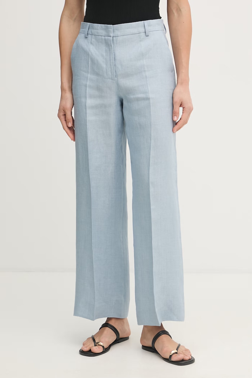 Weekend Max Mara παντελόνι γυναικείο λινό MALIZIA