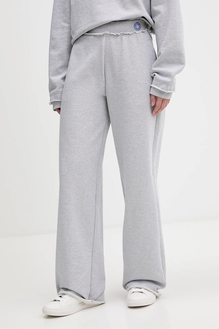 Hugo Blue pantaloni de trening din bumbac Nuwaist_B